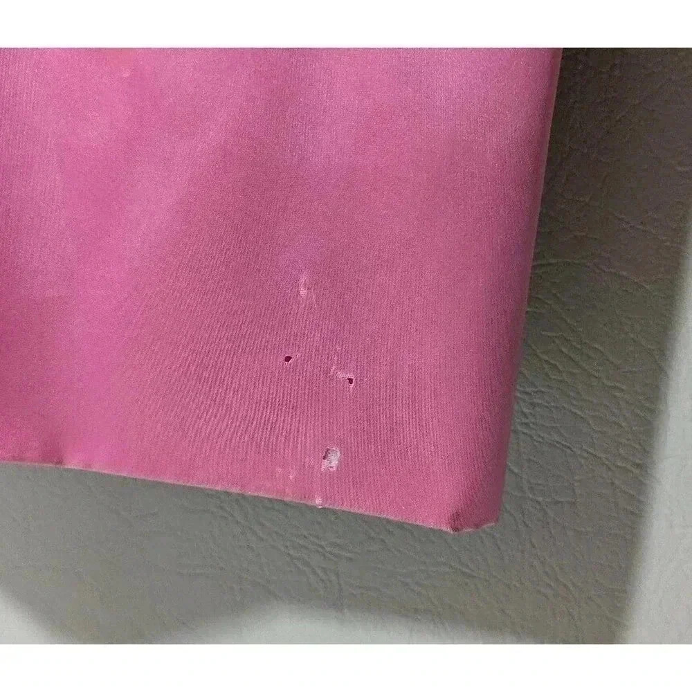 Vintage 1960s Pink Floor Length Gown Dress Bow Maxi Barbie Retro Bridesmaid 60s - Picture 9 of 16